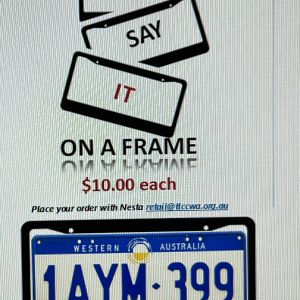 Club number plate surround